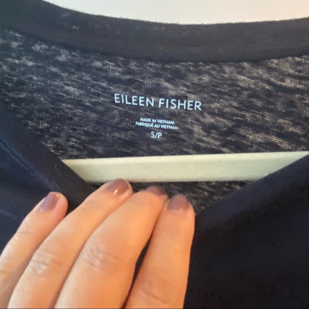 Eileen Fisher Linen Jersey Dress - Picture 5 of 5